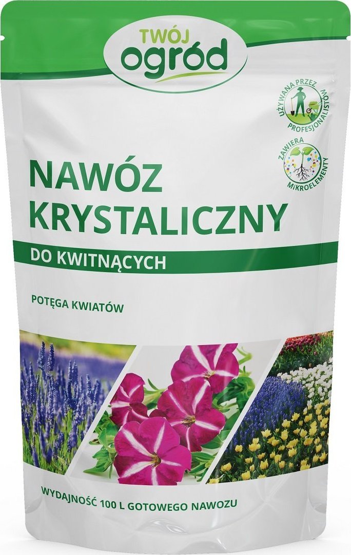 Twój Ogród Nawóz krystaliczny do kwitnących (doypack) 100g