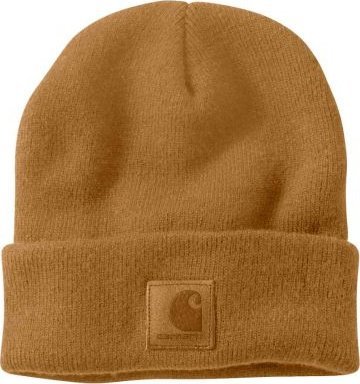 Carhartt Czapka Carhartt Black Label Watch Hat CARHARTT BROWN