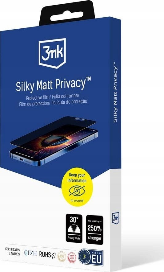 3mk Silky Matt Privacy pro ZTE Blade V50 Design