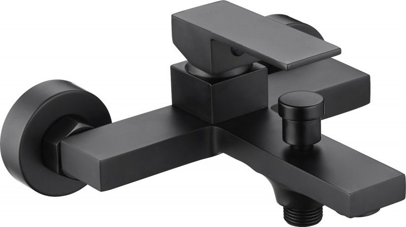 Bateria wannowa Mexen Uno ścienne czarny