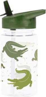 A Little Lovely Company Butelka na wodę dla dzieci CROCODILES 0,45L / A Little Lovely Company