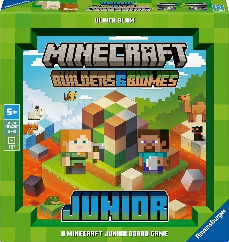 Ravensburger Gra planszowa Minecraft: Builders & Biomes - Junior