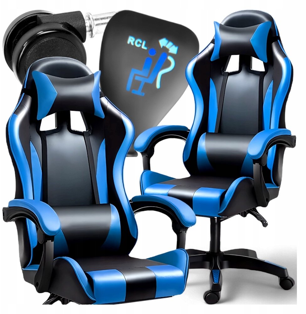 FOTEL GAMINGOWY KRZESŁO OBROTOWE KANZA