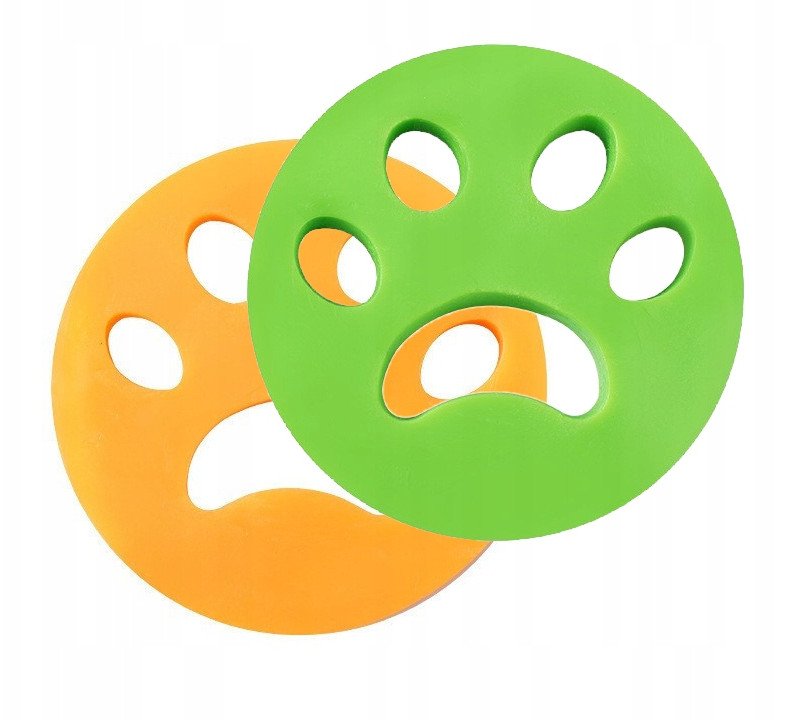 ŁAPKA DO PRALKI USUWANIE SIERŚCI PRANIA UBRAŃ 2szt