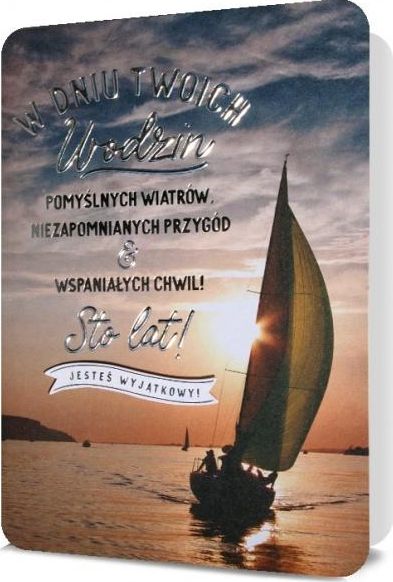 Pan Dragon Karnet B6 Urodziny HM200-2393