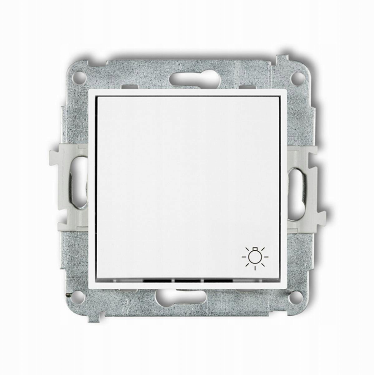Karlik ICON mechanizm łącznika zwiernego światła matowego białego 25IWP-5