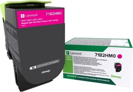 Toner Lexmark 71B0H30 Magenta Oryginał (71B0H30)