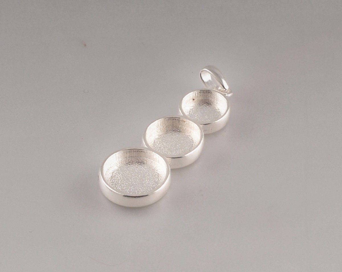 The Clay and Paint Factory Zawieszka Trzy Kółka 46x13 mm