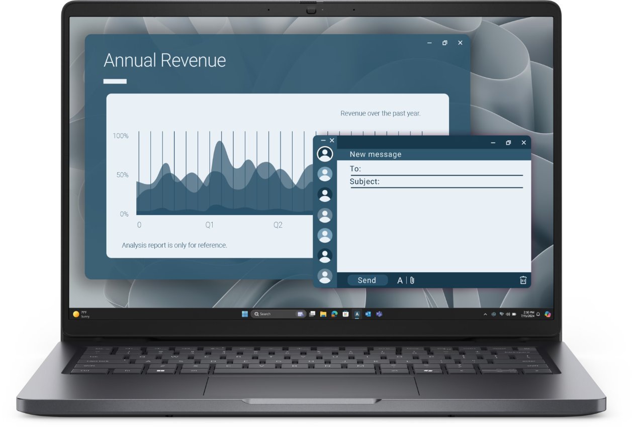 Dell Pro 14 PC14255 | 14 " | IPS | FHD+ | 1920 x 1200 pixels | Anti-glare | AMD Ryzen 5 PRO | 230 | 16 GB | DDR5 | Solid-state drive capacity 512 GB |