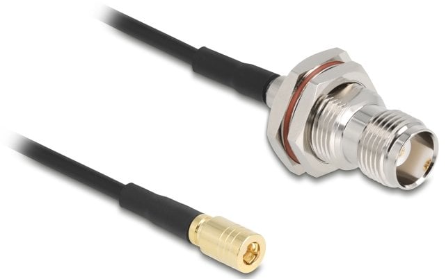 Kabel Molex PN DELOCK Kabel antenowe Gniazdo TNC do wtyku SMB RG-174 20 cm