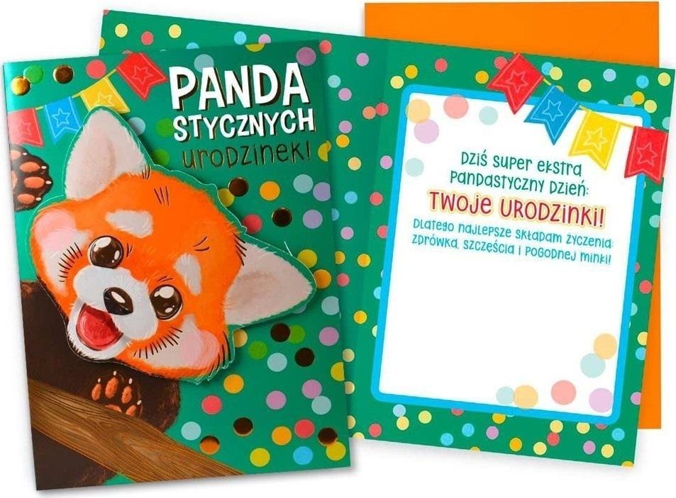 KUKARTKA KARNET DKP URODZINY PANDA DKP-055