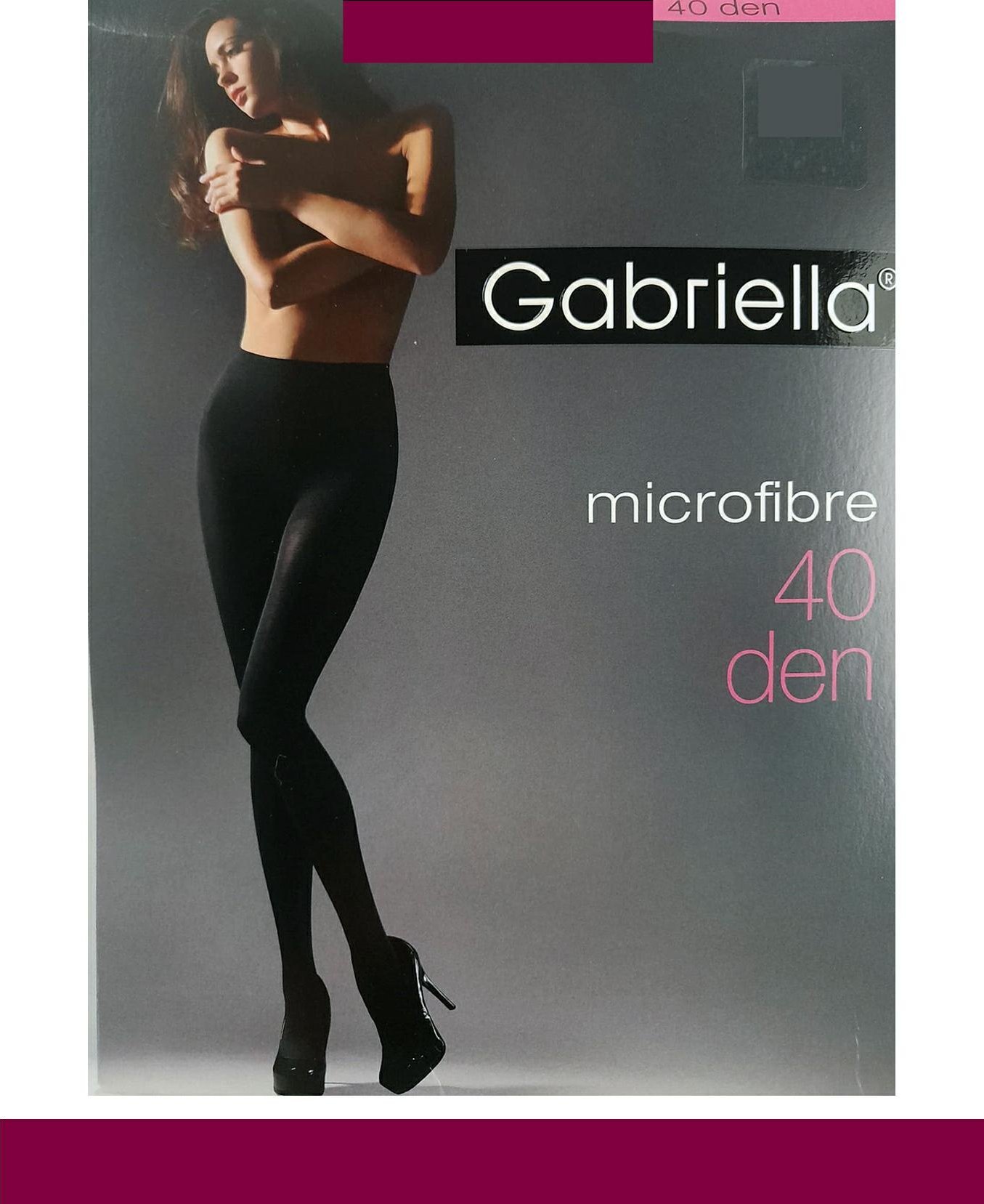 Gabriella GABRIELLA microfibre 40DEN 2-S/BORDO