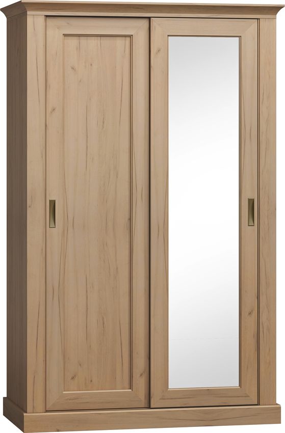 Elior Szafa przesuwna w odcieniu kraft złoty - Almira 2X