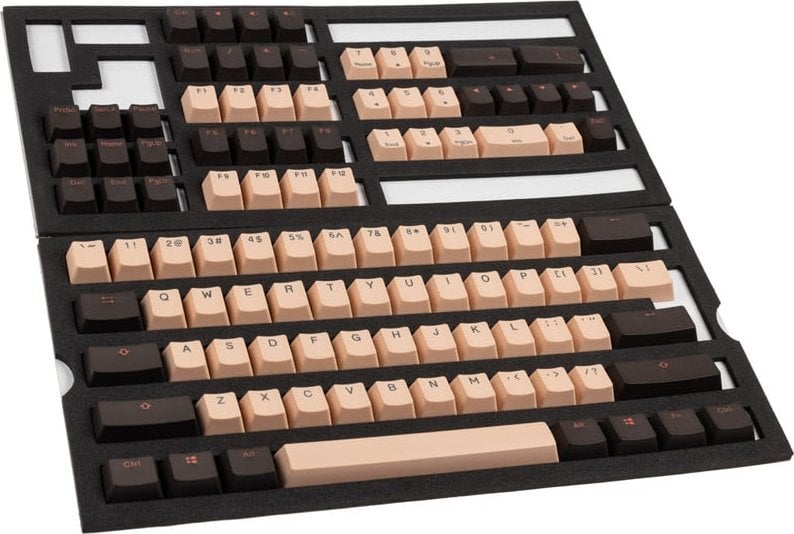 Ducky Ducky Rosa PBT Double-Shot Keycap Set, US Layout