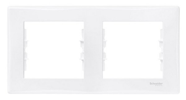 Schneider Electric Ramka podwójna Sedna biała (SDN5800321)