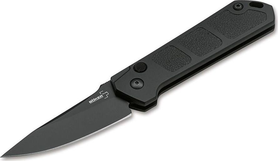 Boker Nóż Boker Plus Kihon Auto All Black AUS8 Czarny uniwersalny