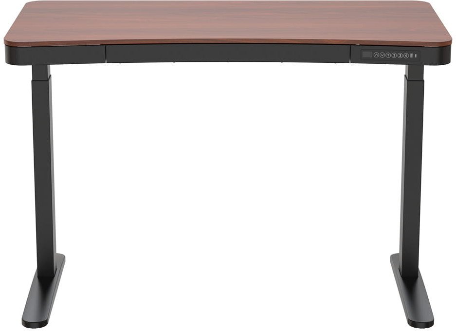 BIURKO Z REGULACJĄ WYSOKOŚCI HOORN ELEKTRYCZNE USB FUNKCJA PAMIĘCI CZARNE