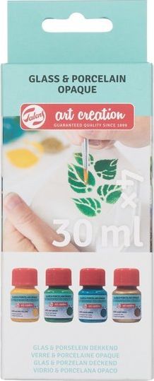 Artequipment TALENS G P. OPAQUE SET 4x30 ml. GREEN GOLD uniw