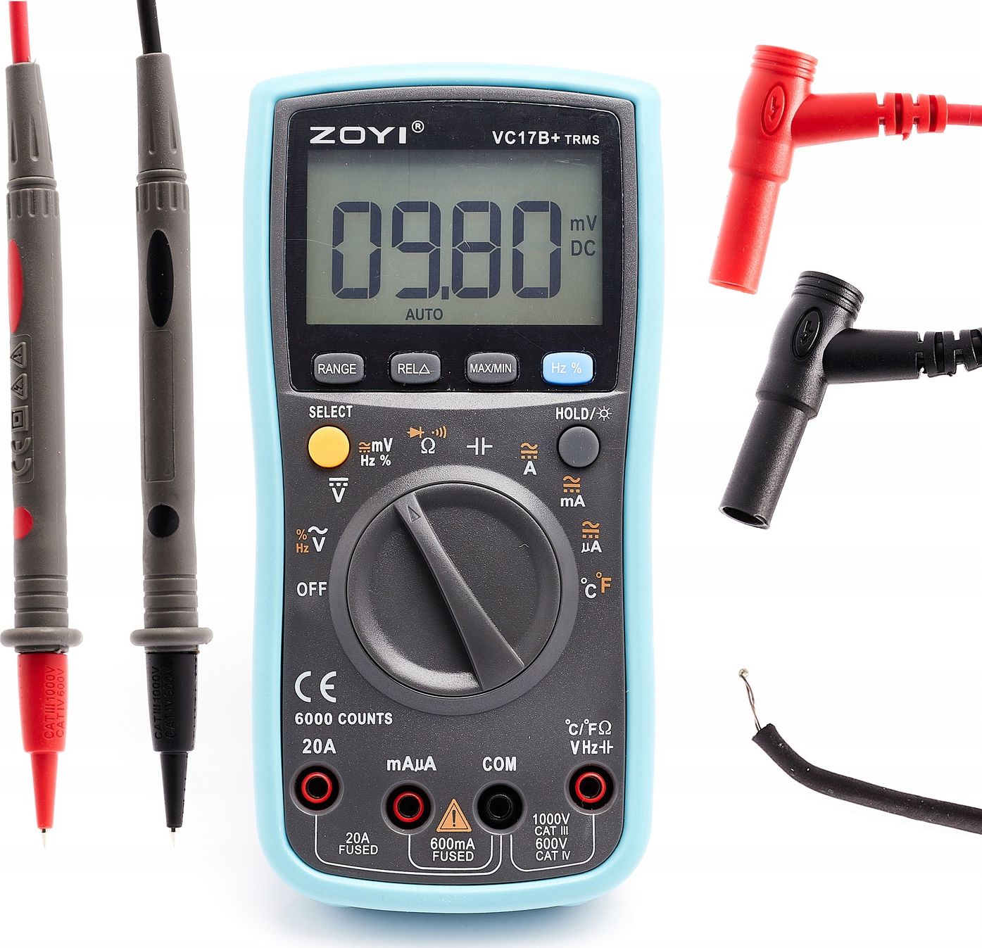 Techrebal Multimetr ZOYI 17B+