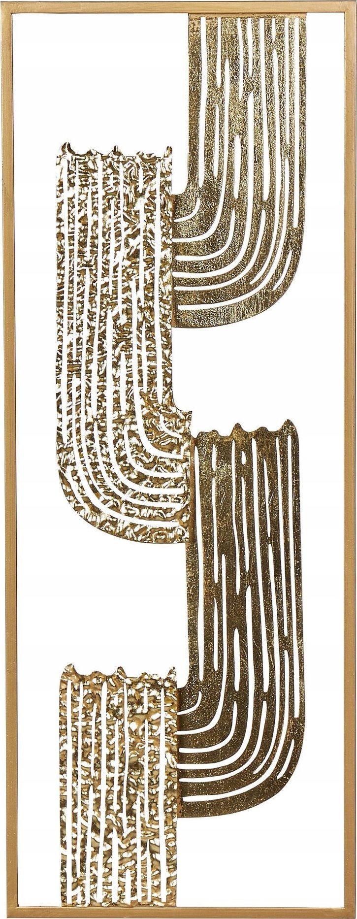 Beliani Dekoracja ścienna złota THULIUM