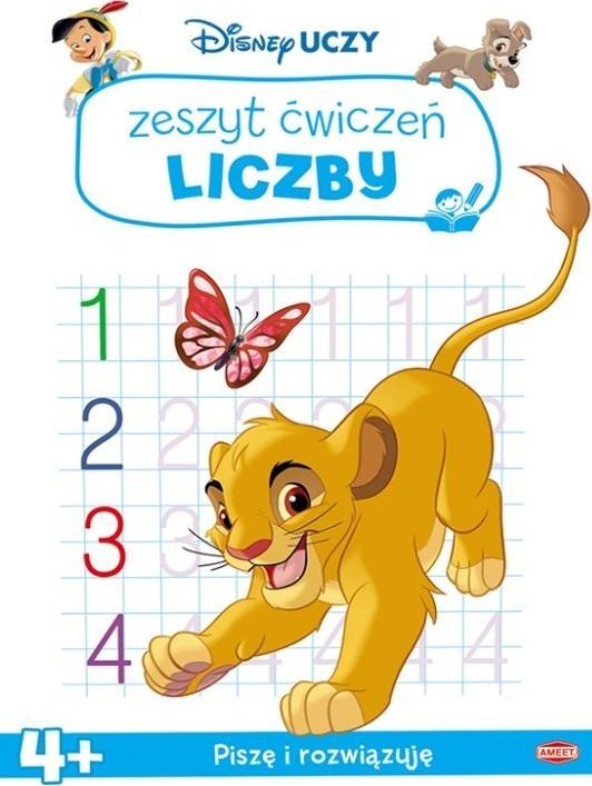 Ameet Książeczka Disney uczy. Classic. Zeszyt ćwiczeń. Liczby