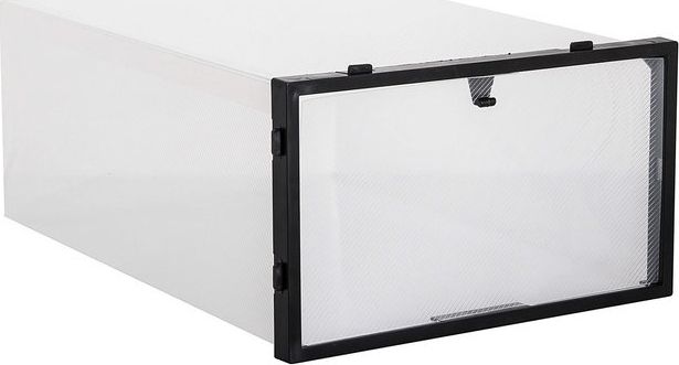 Springos Pudełko na buty z otwieraną klapą 30,5x21x12,5 cm organizer na obuwie UNIWERSALNY (28754-uniw) - 28754-uniw