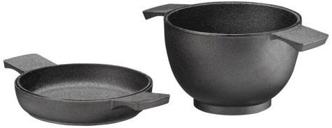 Zestaw 2naczyń Mini garnek0,5l+mini casserol / Skeppshult