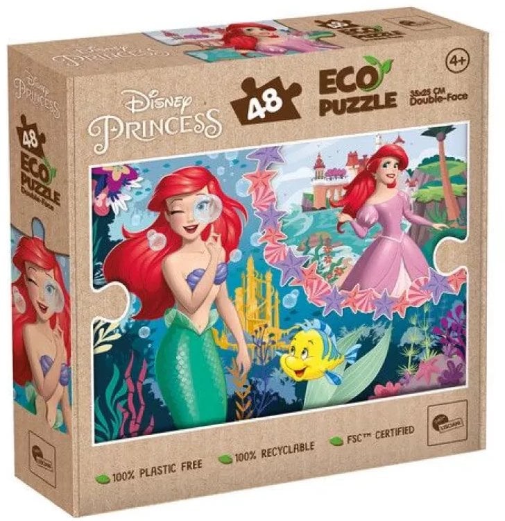 LISCIANI PUZZLE EKO DWUSTRONNE ARIELKA 48 EL.