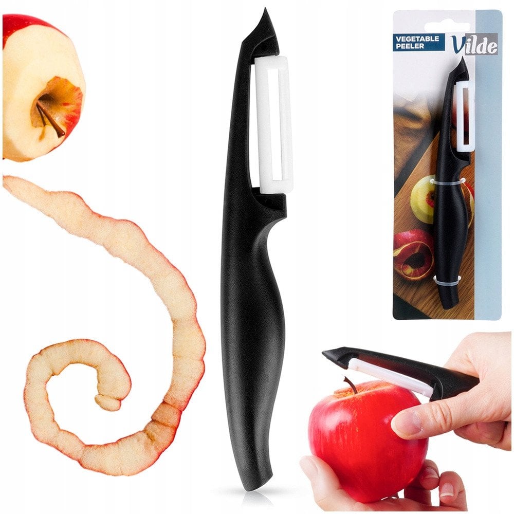 Obieraczka obierak do warzyw owoców ceramiczny pionowa 19cm VILDE 259683