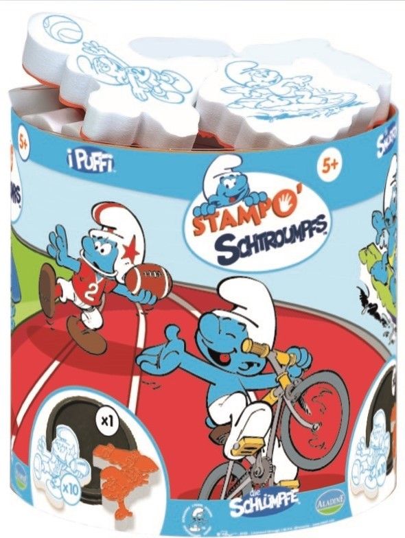 Aladine Stempelki Smerfy Sport