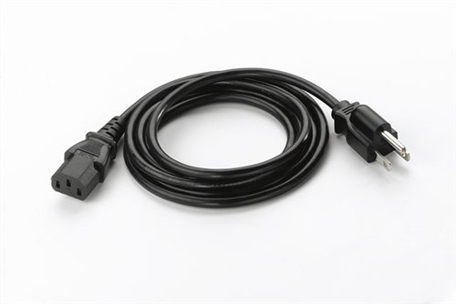 Zebra 50-16000-221R kabel zasilające Czarny 1,8 m NEMA 5-15P