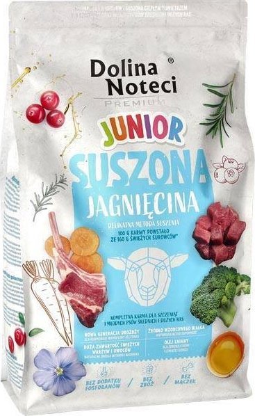 Dolina Noteci Premium Junior z jagnięciną 4kg (17150406)