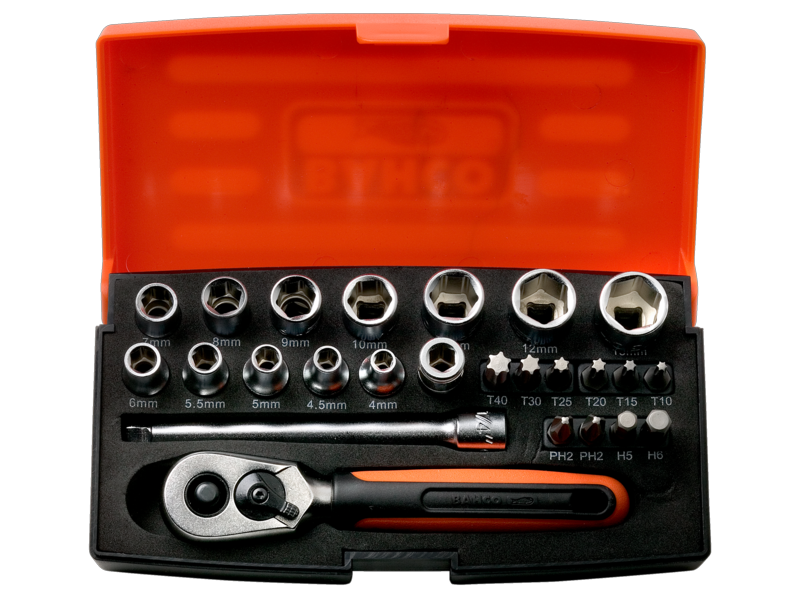 Zestaw narzędzi Bahco 25 el. (SL25)