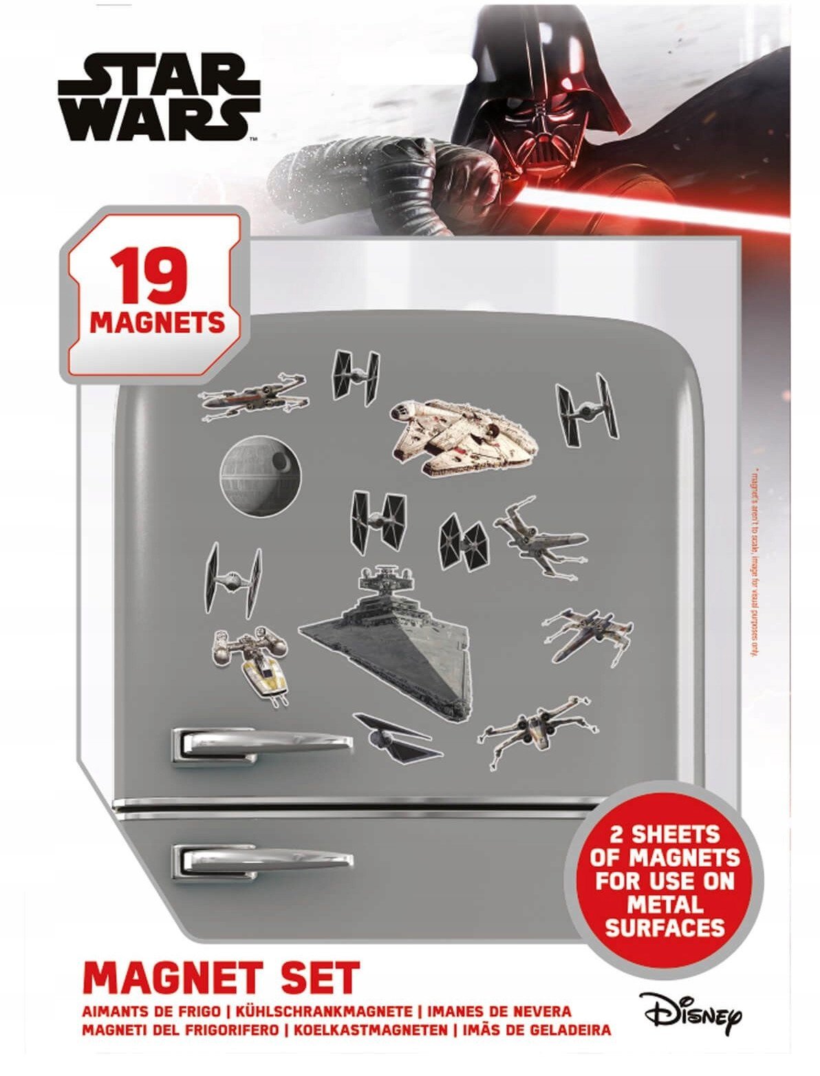 Magnet Set Star Wars - Ledusskapja magneti