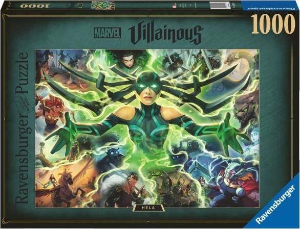 Ravensburger Puzzle 1000el Disney Villainous Złoczyńcy: Hela 169030 RAVENSBURGER