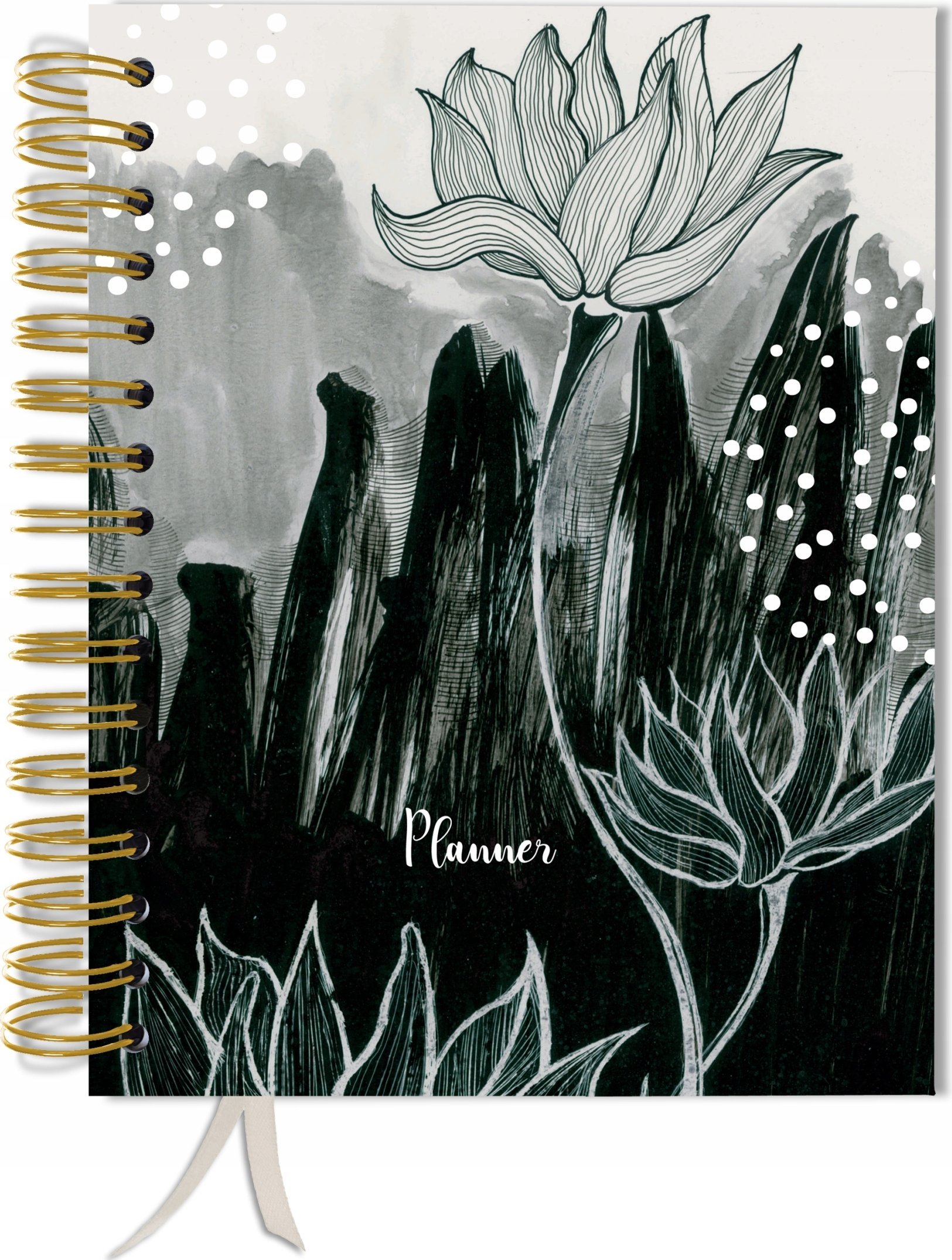 TadaPlanner Kalendarz terminarz bez dat planer książkowy A5+