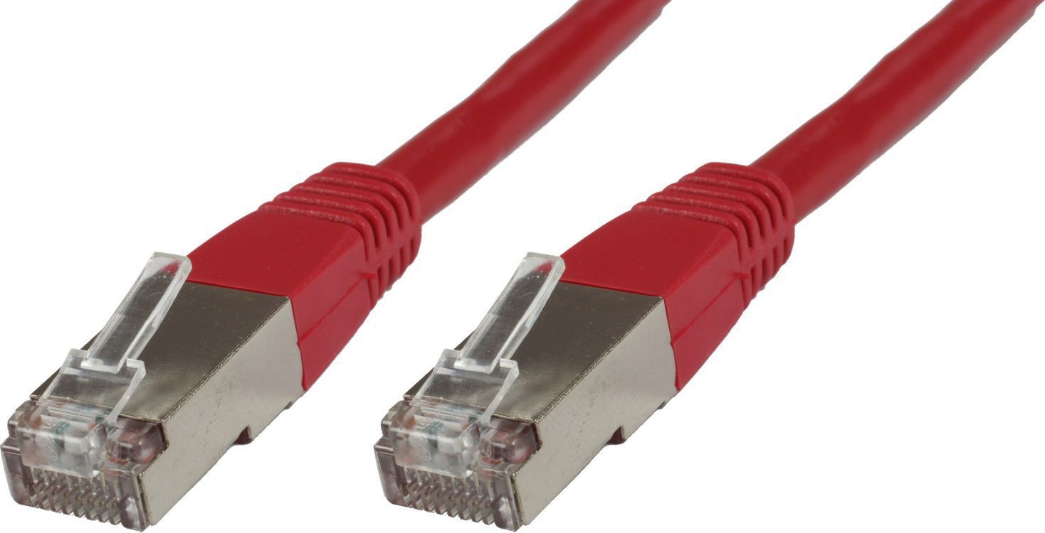MicroConnect RJ-45/RJ-45 kat.6 S/FTP Czerwony 3m (SSTP603R)