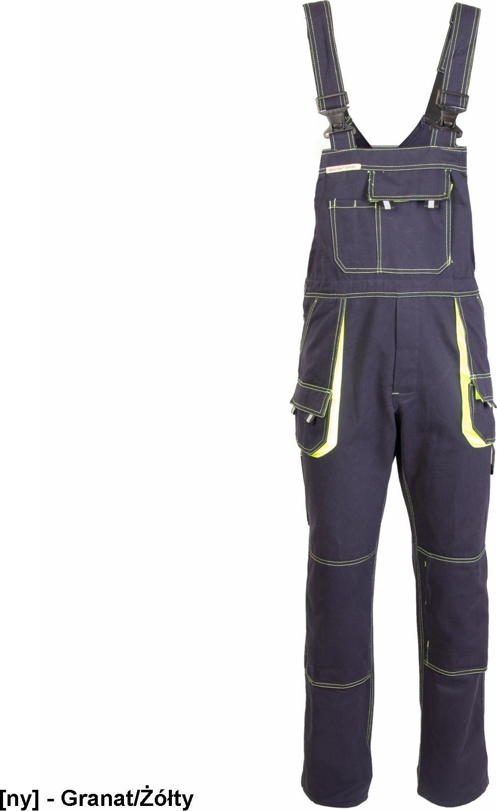 Polstar ASOG - BRIXTON SPARK SPODNIE OGRODNICZKI, BAWEŁNA (100%), 300G/M2, - granatowy 59