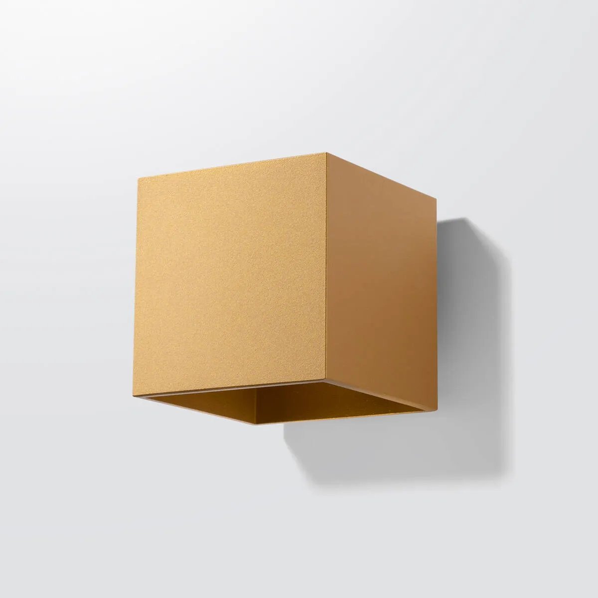 Kinkiet Sollux Kinkiet QUAD 1 złoty SOLLUX LIGHTING