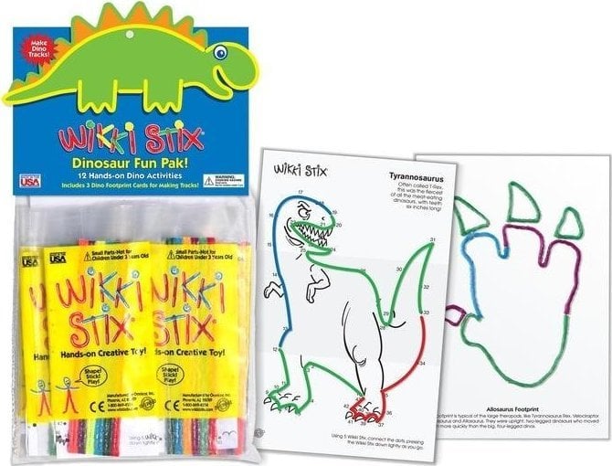 Woskowe sznureczki Party Dino