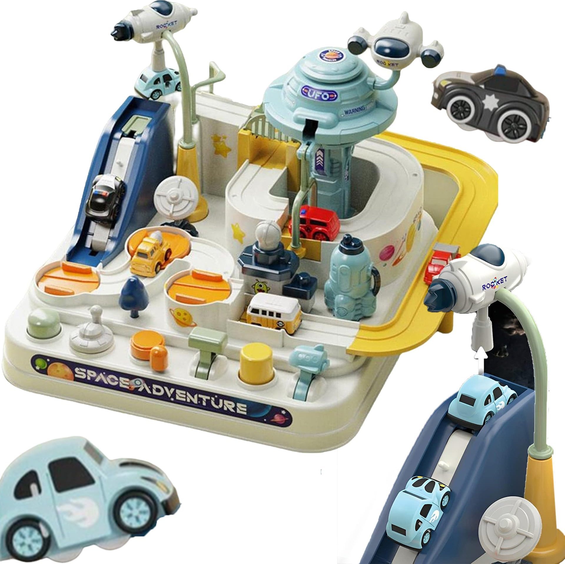 Woopie WOOPIE Interaktywny Tor Samochodowy "Kosmiczna Przygoda"