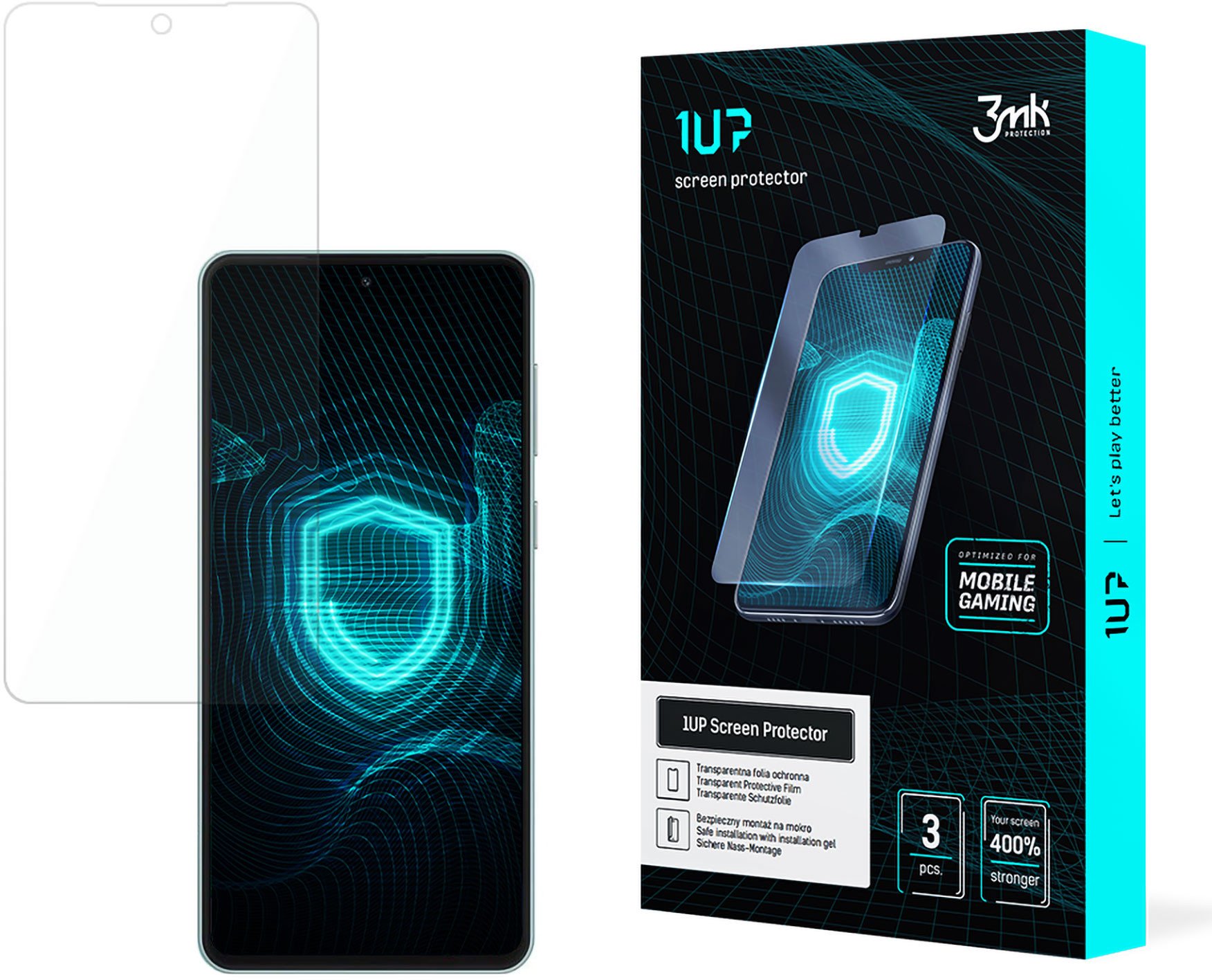 SAMSUNG GALAXY M55 - 3MK 1UP