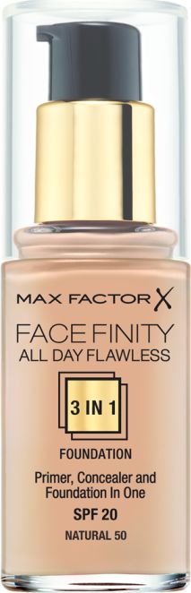 MAX FACTOR Podkład Facefinity 3w1 nr 50 Natural - 30ml