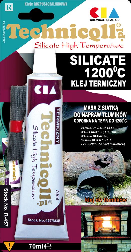 Technicqll Klej termiczny Silicate 1200°C 70ml (R-457)