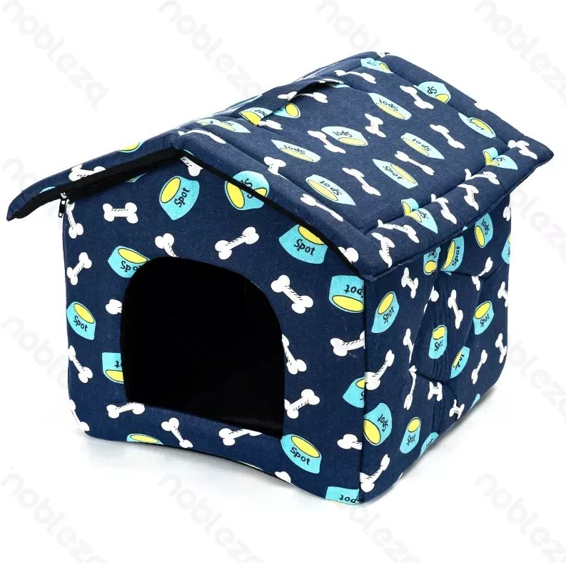 Buda M 48x45x39cm ciepły domek dla psa lub kota wygodna i przytulna