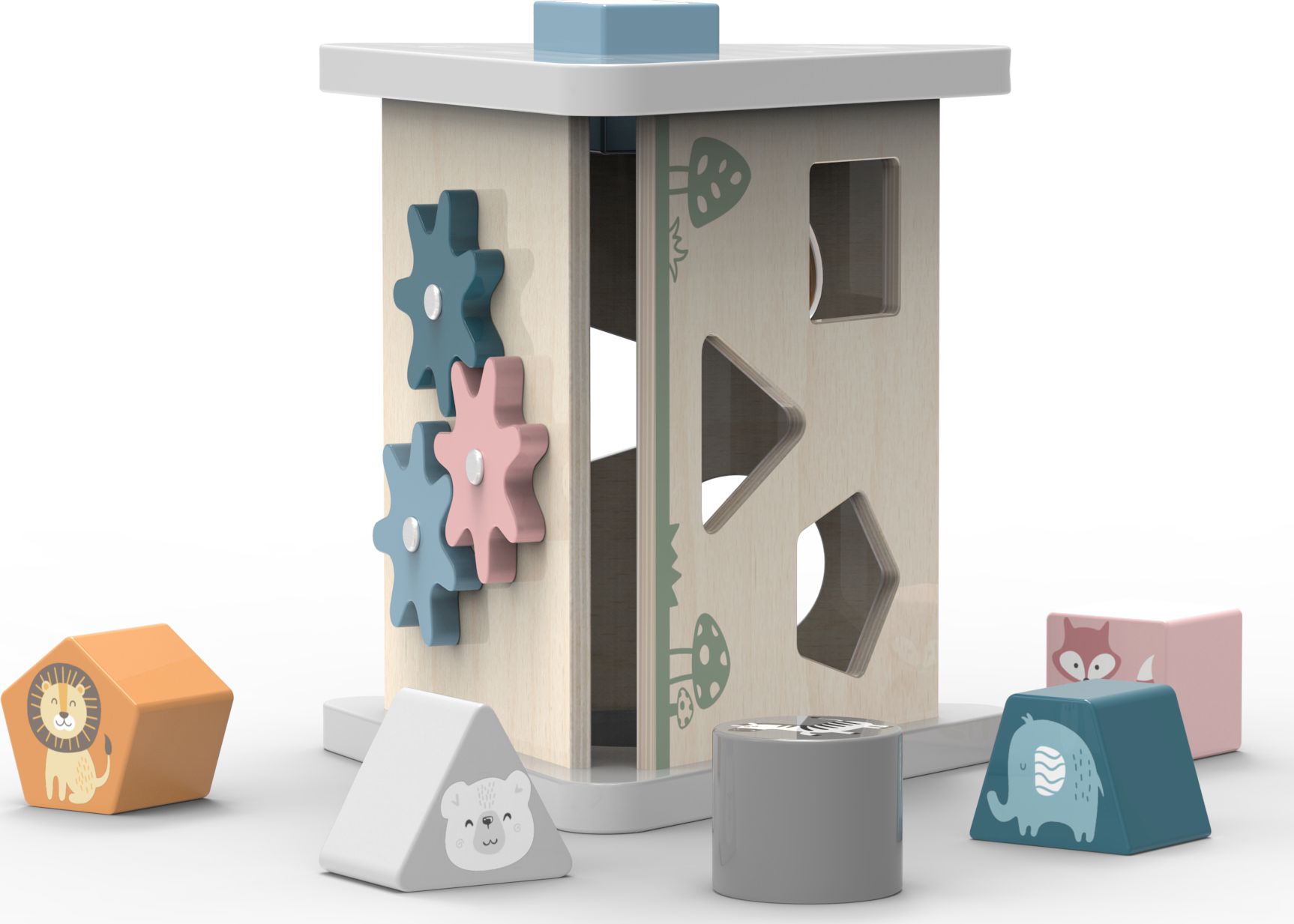 Viga Viga 44007 PolarB 5w1 Edukacyjny Sorter