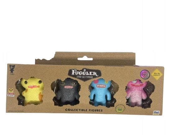 FUGGLER LIMITED EDITION 1.5 COLLECTIBLE FIGURES - 4 PACK VER. F