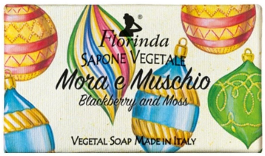 Florinda Xmas Mydło w kostce jeżyna i piżmo 100g