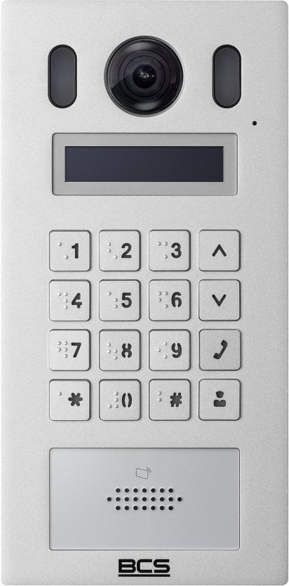 Panel zewnętrzny IP wielorodzinny z kamerą BCS-PAN9211S-S