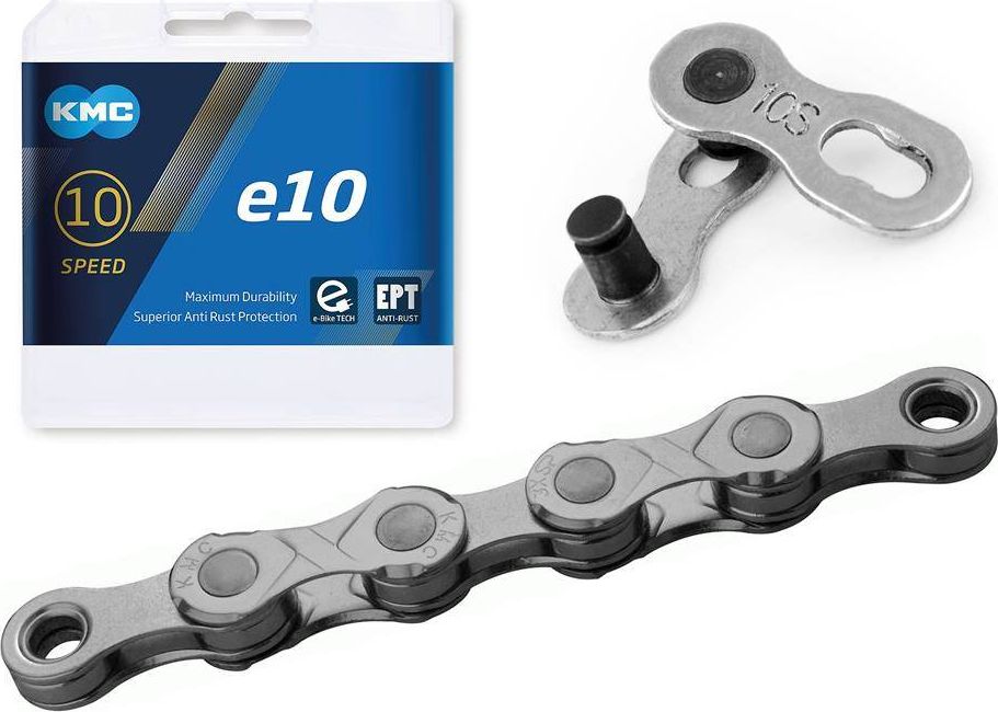 KMC Łańcuch KMC e10 EPT Antykorozyjny, 136 ogniw, 5,88 mm 10-rzędowy uniwersalny